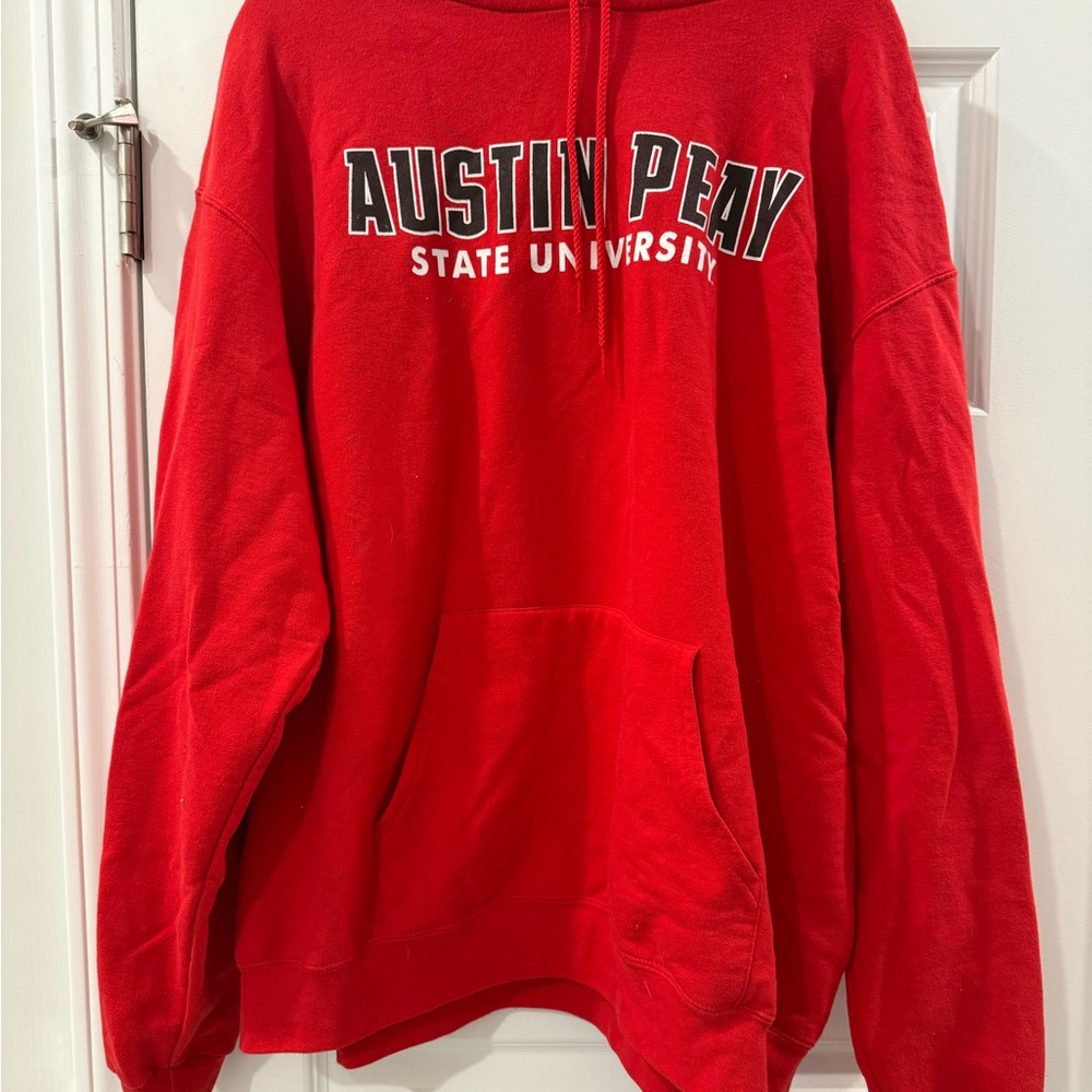 Champion Red Austin Peay State University Hoodie